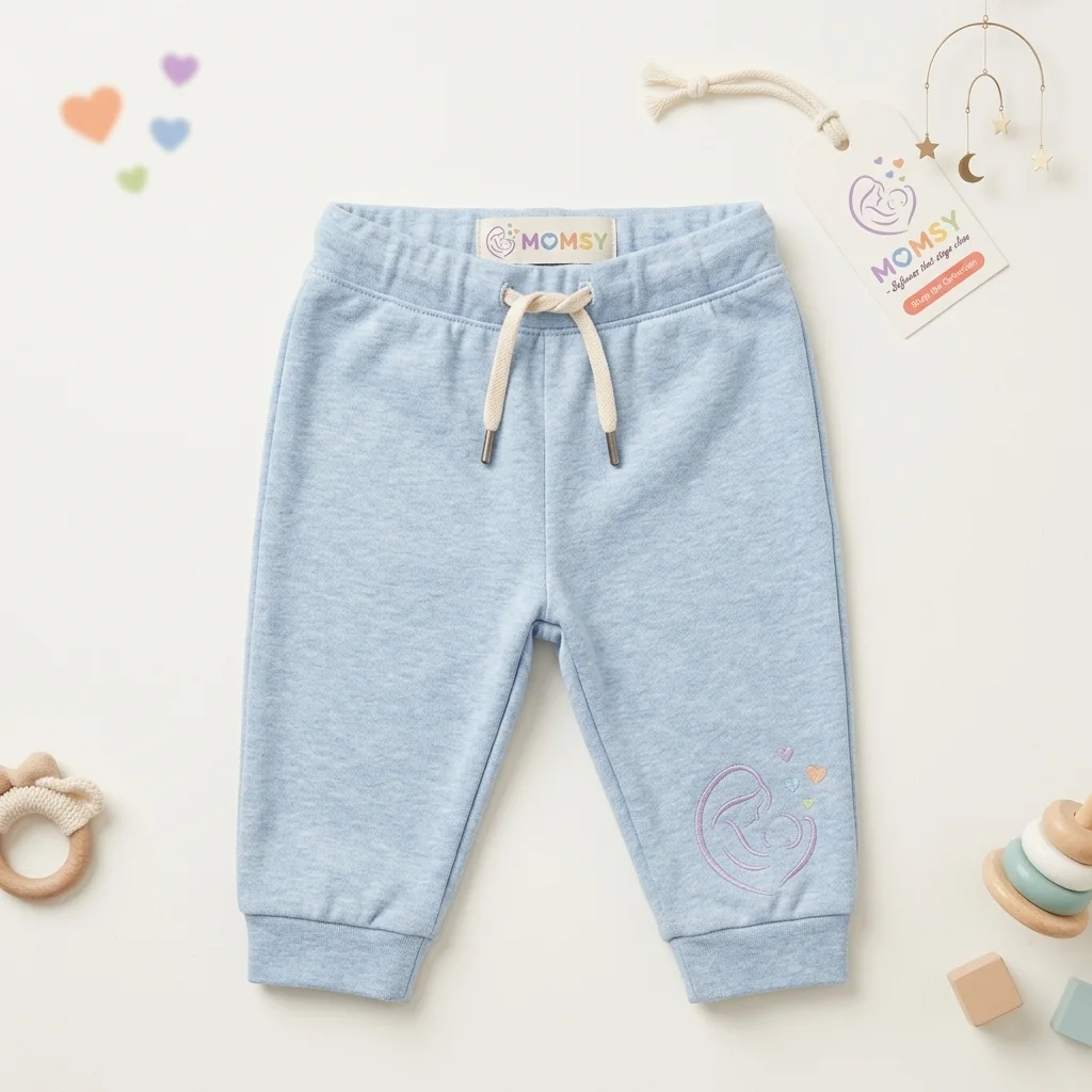 MOMSY 5-Piece Celestial Knit Baby Take-Home Set – Sage Green - Image 3